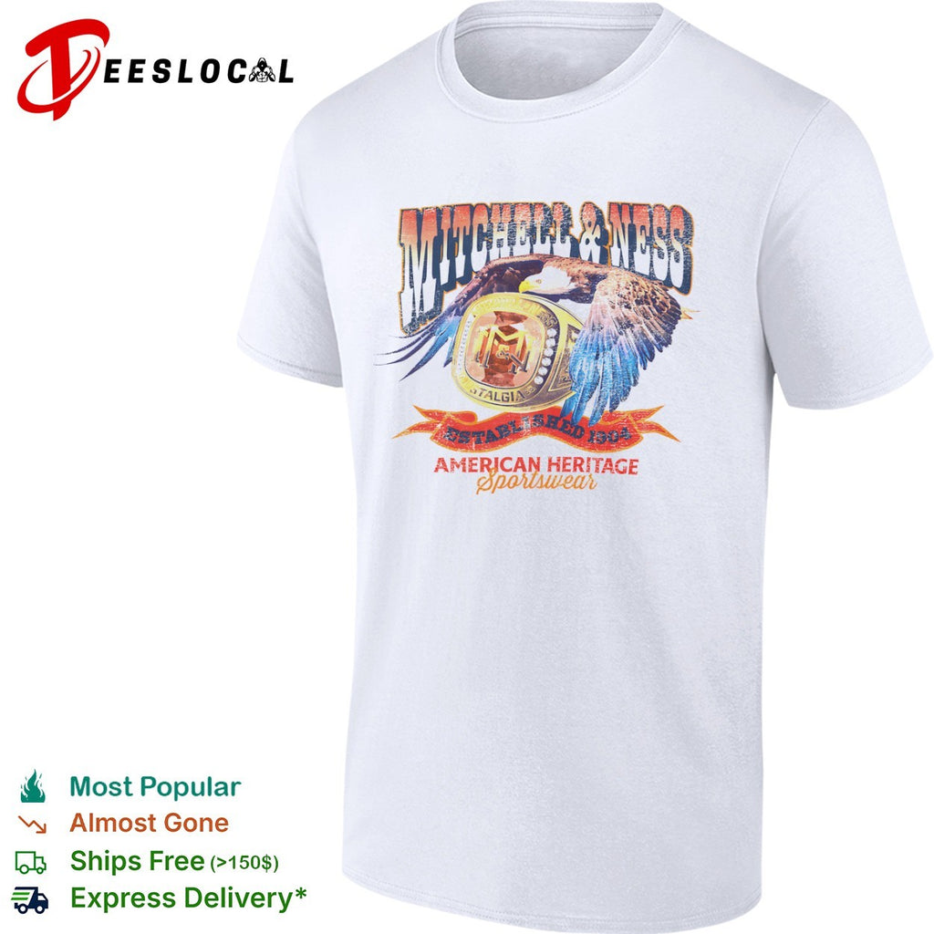 Mitchell and Ness Nostalgia Co Established 1904 American shirt