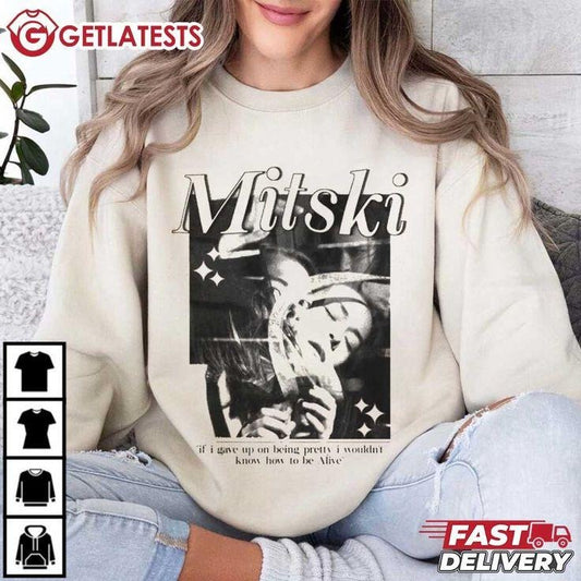 Mitski Tour Sweatshirt, The Land Is Inhospitable Inspired Design