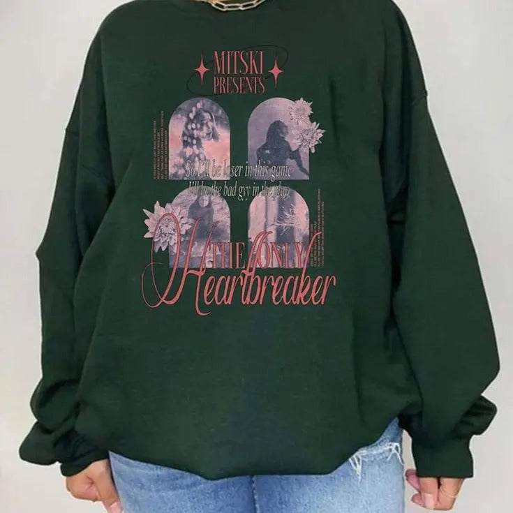 Mitski Vintage Album Sweatshirt - Mitski Band Tee, Retro Music