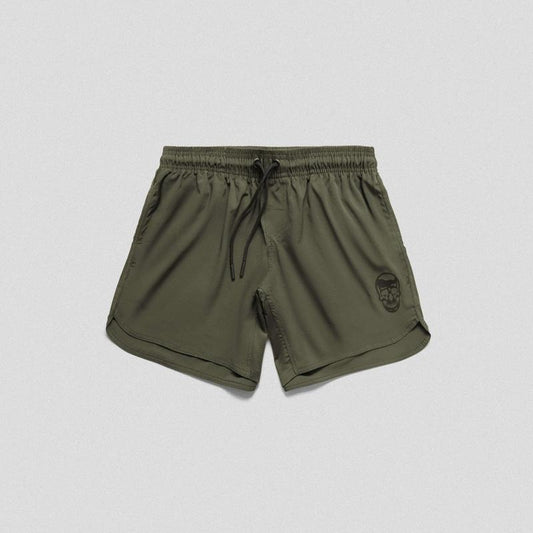 Mobility and Comfortable Summer Training Shorts in Green