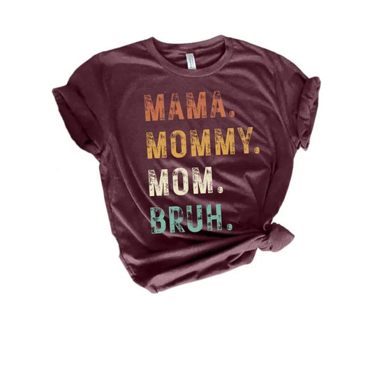 Mom Life Shirt, Motherhood Shirt, Mothers Day Gift, Mom Shirt, Sarcastic Mom Shirt, Funny Bruh Shirt, Mother's Day Shirt Gift, Unisex T-Shirt, Short Sleeve Tee Shirt, Unique Gifts For Mom, Gifts For Birthday
