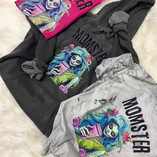 Momster coffee shirt Hoodie, Sweatshirt | WearSparks.com