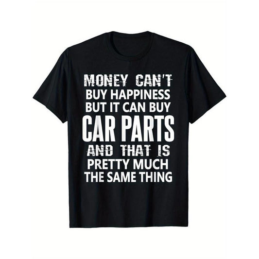 Money Can Buy Car Parts Funny Car Guy Mechanic Garage T-Shirt made in usa