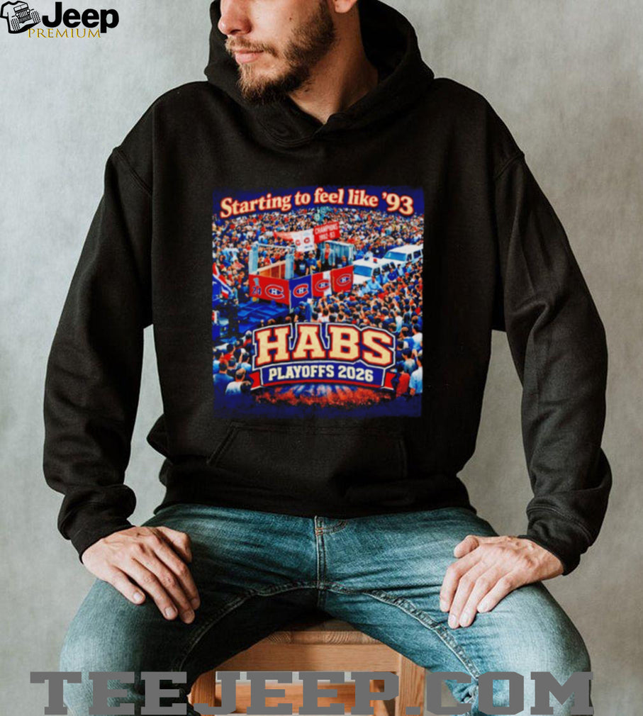 Montreal Canadiens Habs NHL Playoffs 2026 Stanley Cup 1993 Retro Vintage Men Women Fans T Shirt