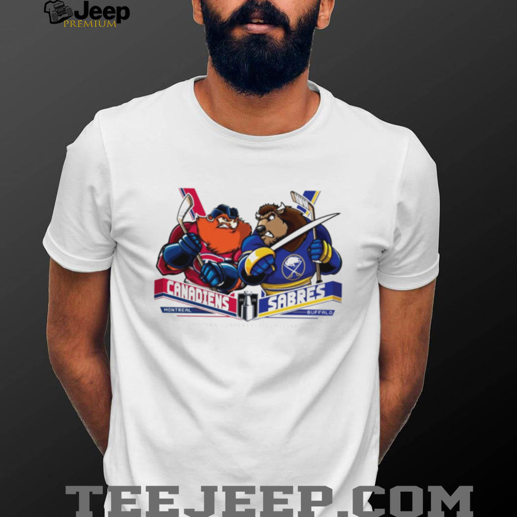Montreal Canadiens vs Buffalo Sabres Eastern Conference Semifinals 2026 Retro Vintage Men Women Fans T Shirt