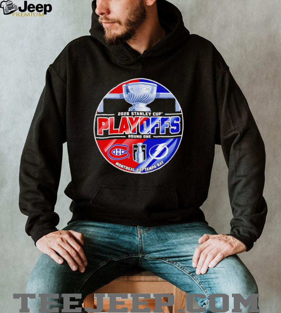 Montreal vs Tampa Bay 2026 Stanley Cup Playoffs Round 1 Matchup T Shirt