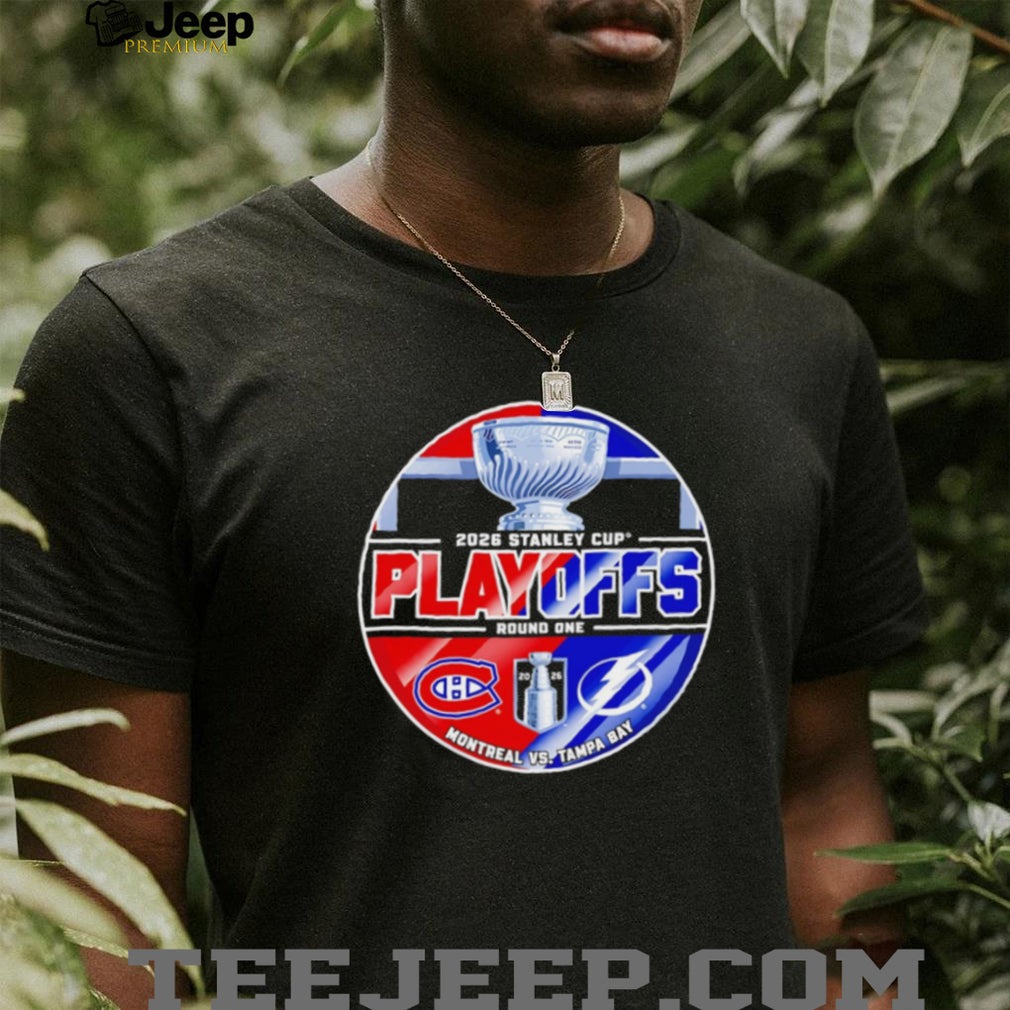 Montreal vs Tampa Bay 2026 Stanley Cup Playoffs Round 1 Matchup T Shirt