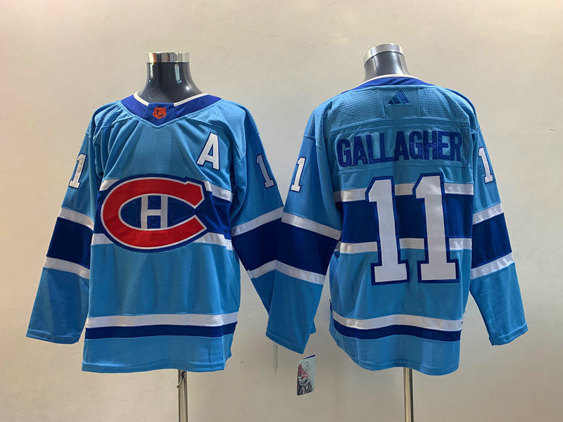 Montreal Canadiens #11 Brendan Gallagher Style 1