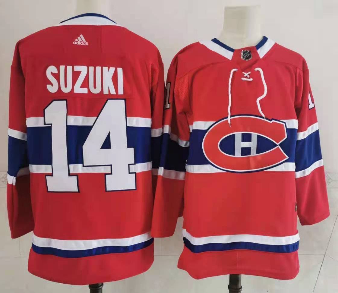 Montreal Canadiens #14 Nicholas Suzuki Style 4