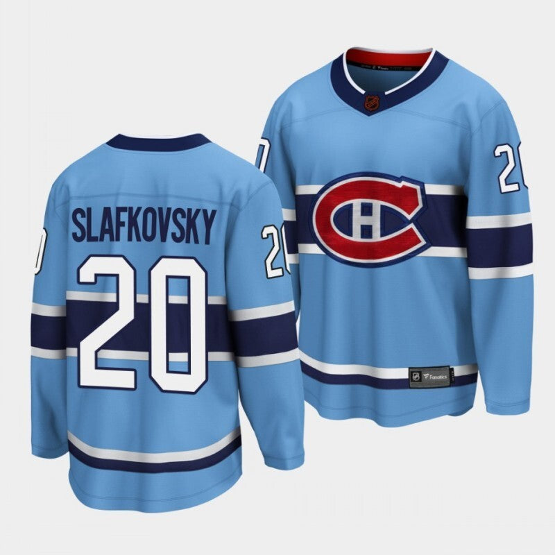 Montreal Canadiens #20 Juraj Slafkovsky Style 7