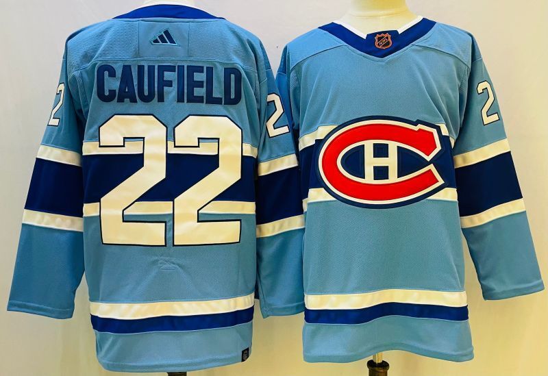 Montreal Canadiens #22 Cole Caufield Style 2