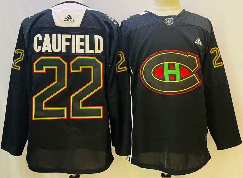 Montreal Canadiens #22 Cole Caufield Style 3