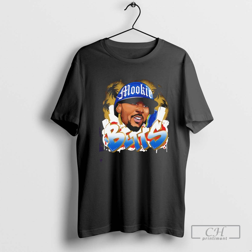 Mookie Betts Los Angeles Dodgers Graffiti
