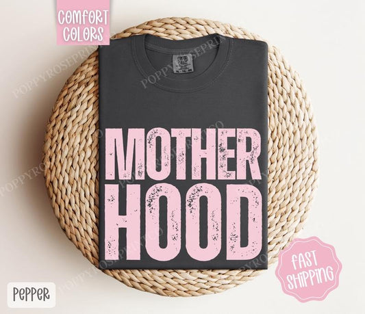 Motherhood Shirt Comfort Colors, Mama Tshirt, Cute Women's Tee, Gift for Her