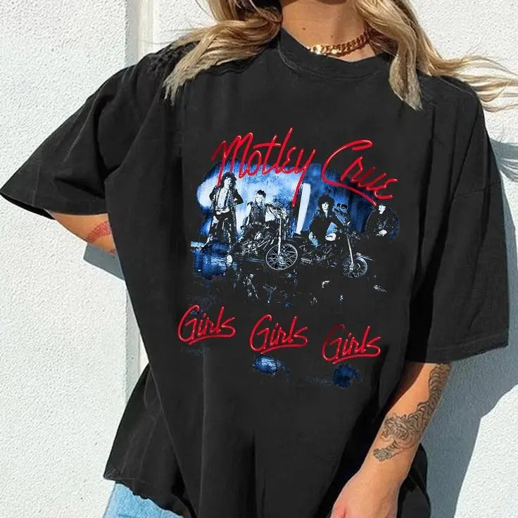 Motley Crue Girl Tracklist Shirt, Motley Crue Shirt, Def Leppard Tour 2022 Shirt, The Stadium Tour Motley Crue Def Leppard Shirt MCDL_002