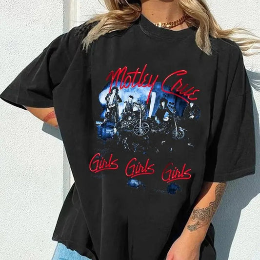 Motley Crue Girl Tracklist Shirt, Motley Crue Shirt, Def Leppard Tour 2022 Shirt, The Stadium Tour Motley Crue Def Leppard Shirt MCDL_002