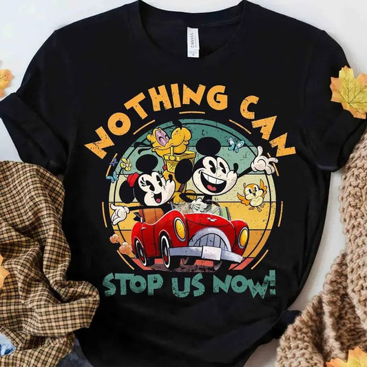 Mouse Runaway Railway Nothing Can Stop Us Now Tshirt Sweatshirt, Magic Kingdom Family Vacation Holiday Gift Shirt