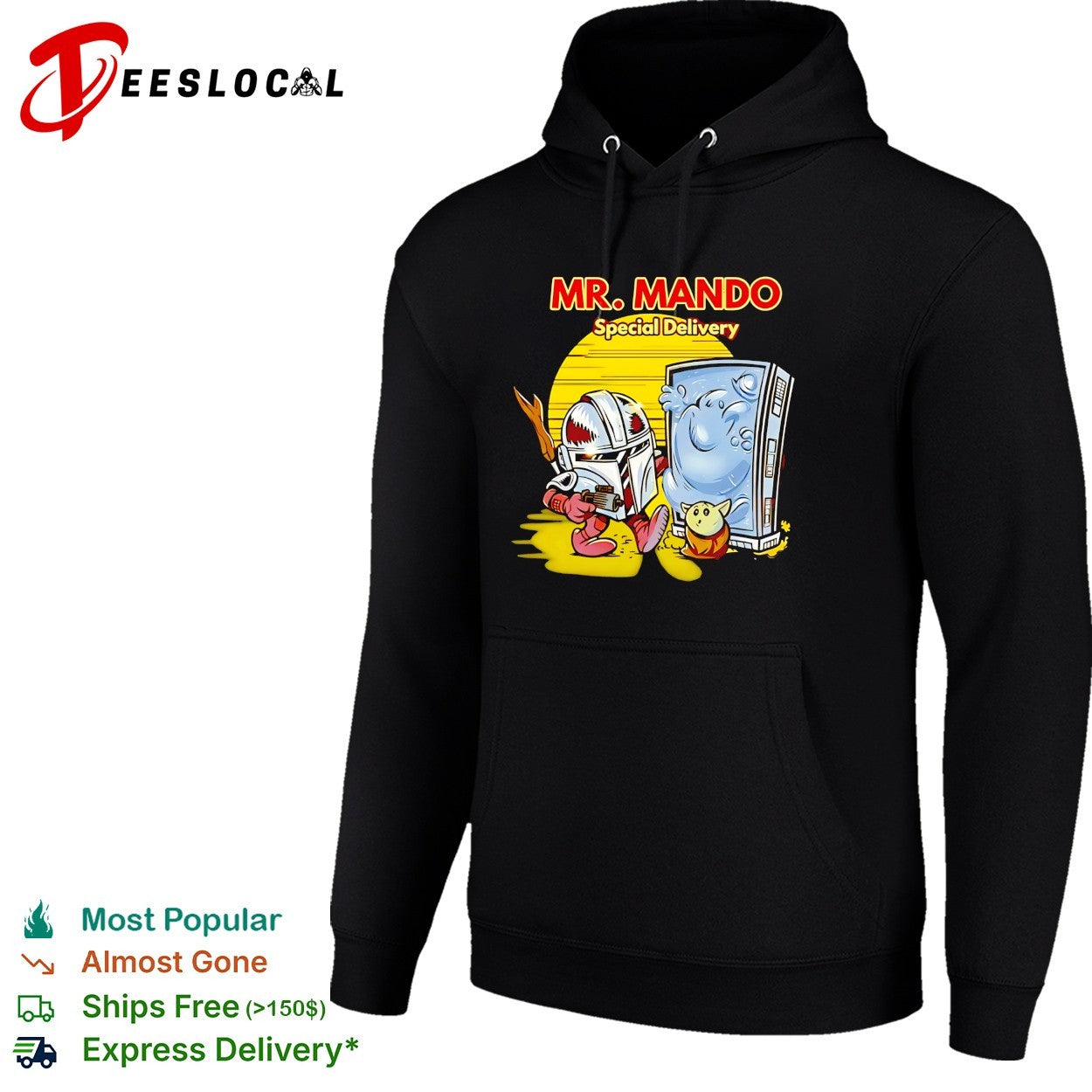 Mr Mando special delivery Mandalorian shirt