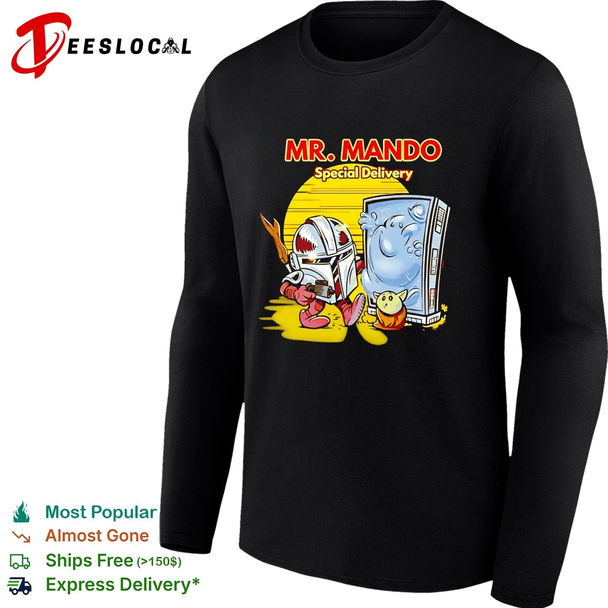 Mr Mando special delivery Mandalorian shirt