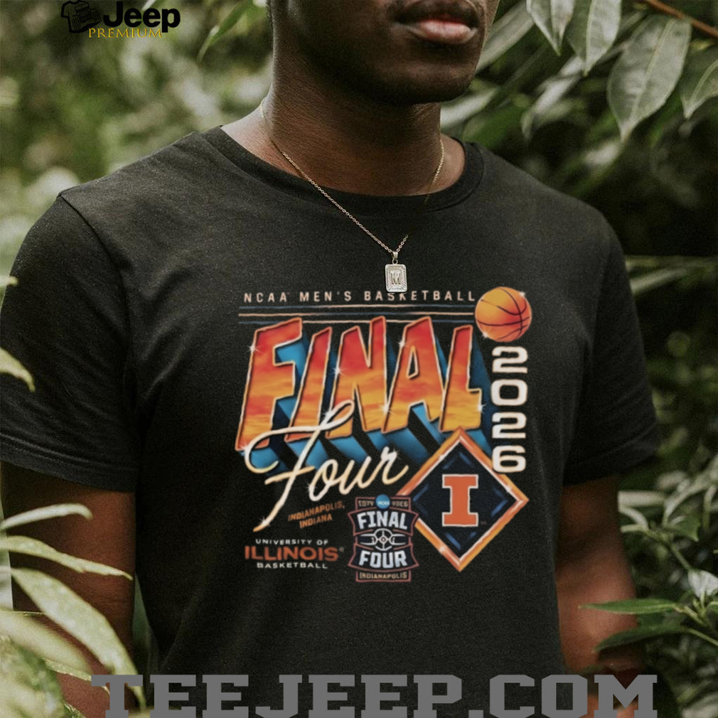 NCAA Men’s Basketball Final Four 2026 University of Illinois T Shirt