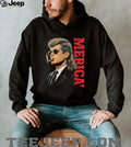Mullet JFK Merica Sunglasses Cigar Patriotic USA T Shirt