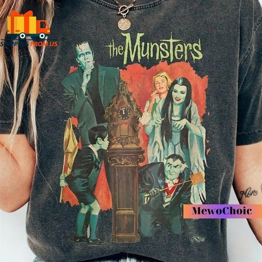Munster Shirt, Frankenstein Shirt, The Munster Sweatshirt, Horror Movie T-Shirt