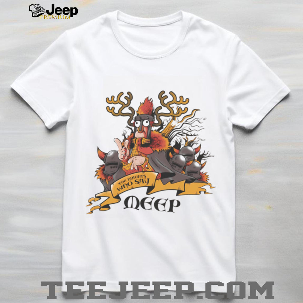 Muppets Beaker Knights Who Say Meep Medieval Fantasy Parody T Shirt