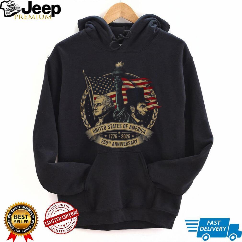 American Semiquincentennial Washington and Lincoln Heritage Tee