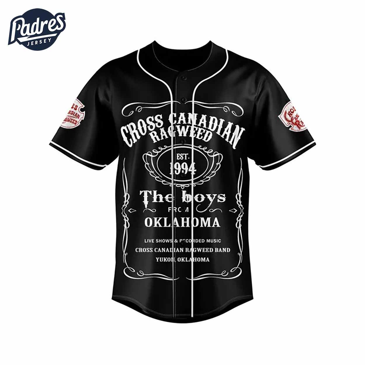 Music Cross Canadian Ragweed Baseball Jersey 1994-2024 30th Anniversary - Padres Jersey Oasis: Elevate Your Baseball Style Game