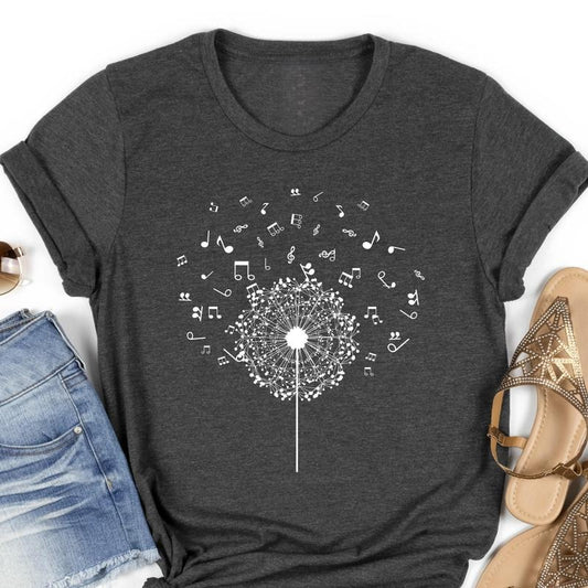 Music Notes Shirt - Wear Your Love for Music with Style! Top Womenswear Hoodie, Sweatshirt | WearSparks.com