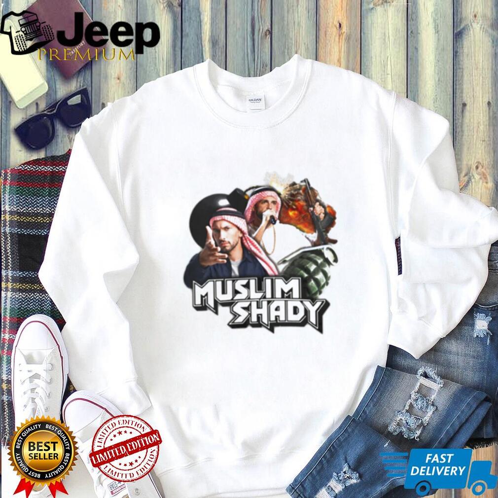 Muslim Shady Eminem Parody Graphic T Shirt
