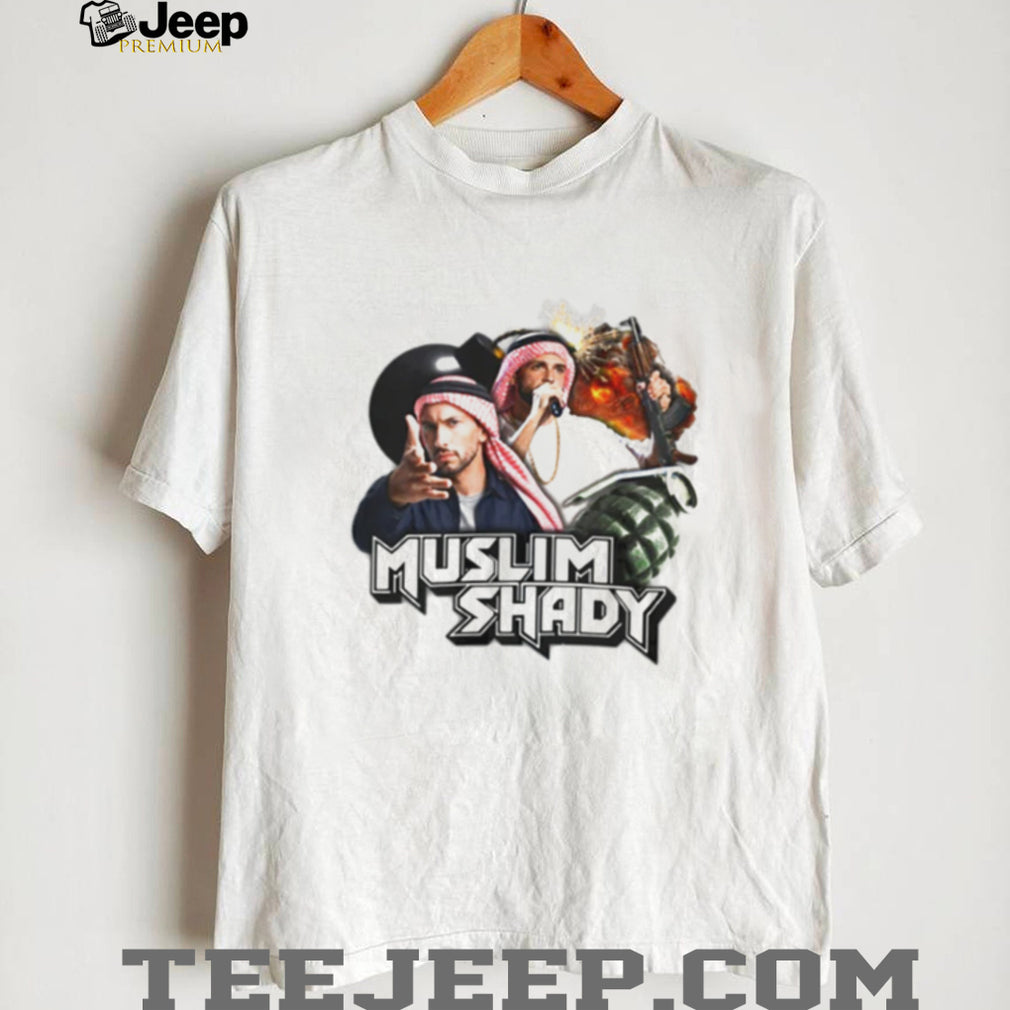 Muslim Shady Eminem Parody Graphic T Shirt