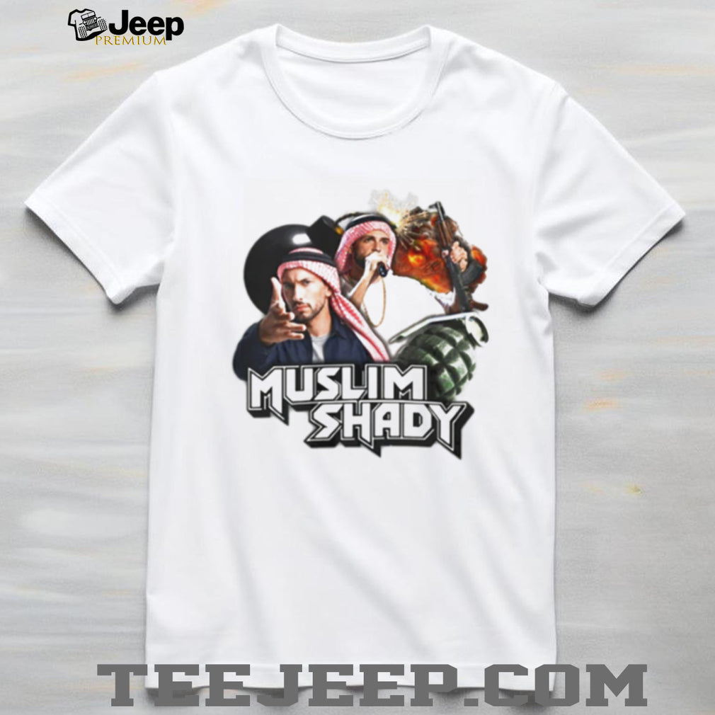 Muslim Shady Eminem Parody Graphic T Shirt