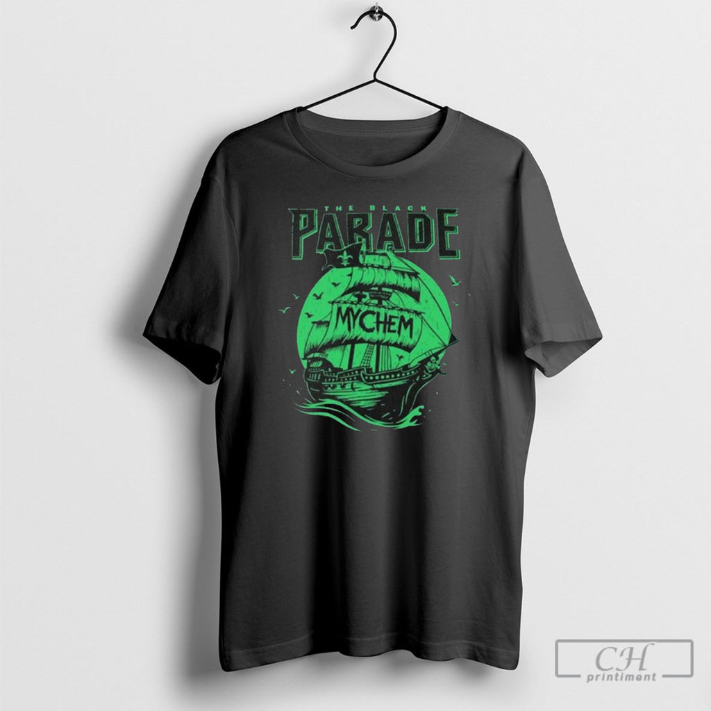 My Chemical Romance Tampa 2025 Green Shirt Sweater