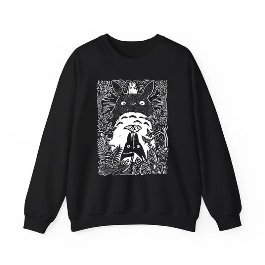 My Neighbor Totoro Sweatshirt, Studio Ghibli Shirt, Spirited Away, Miyazaki Hayao, Studio Ghibli Fans, Anime Christmas Sweatshirt