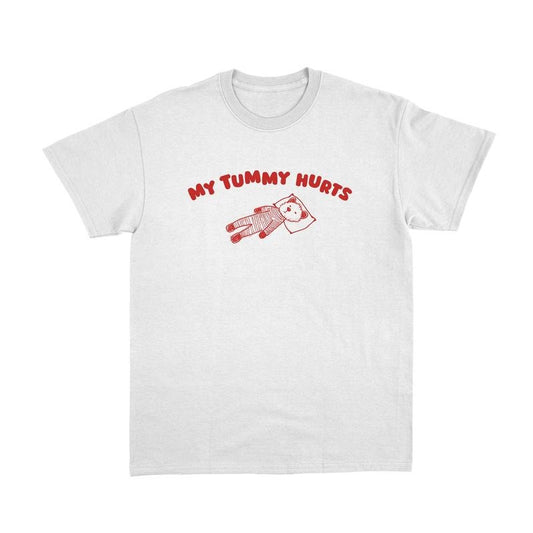 My Tummy Hurts T Shirt, Retro Cartoon Tee, Meme Shirt, Unisex T-Shirt