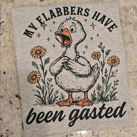 My flabbers have been gasted Funny Graphic tee