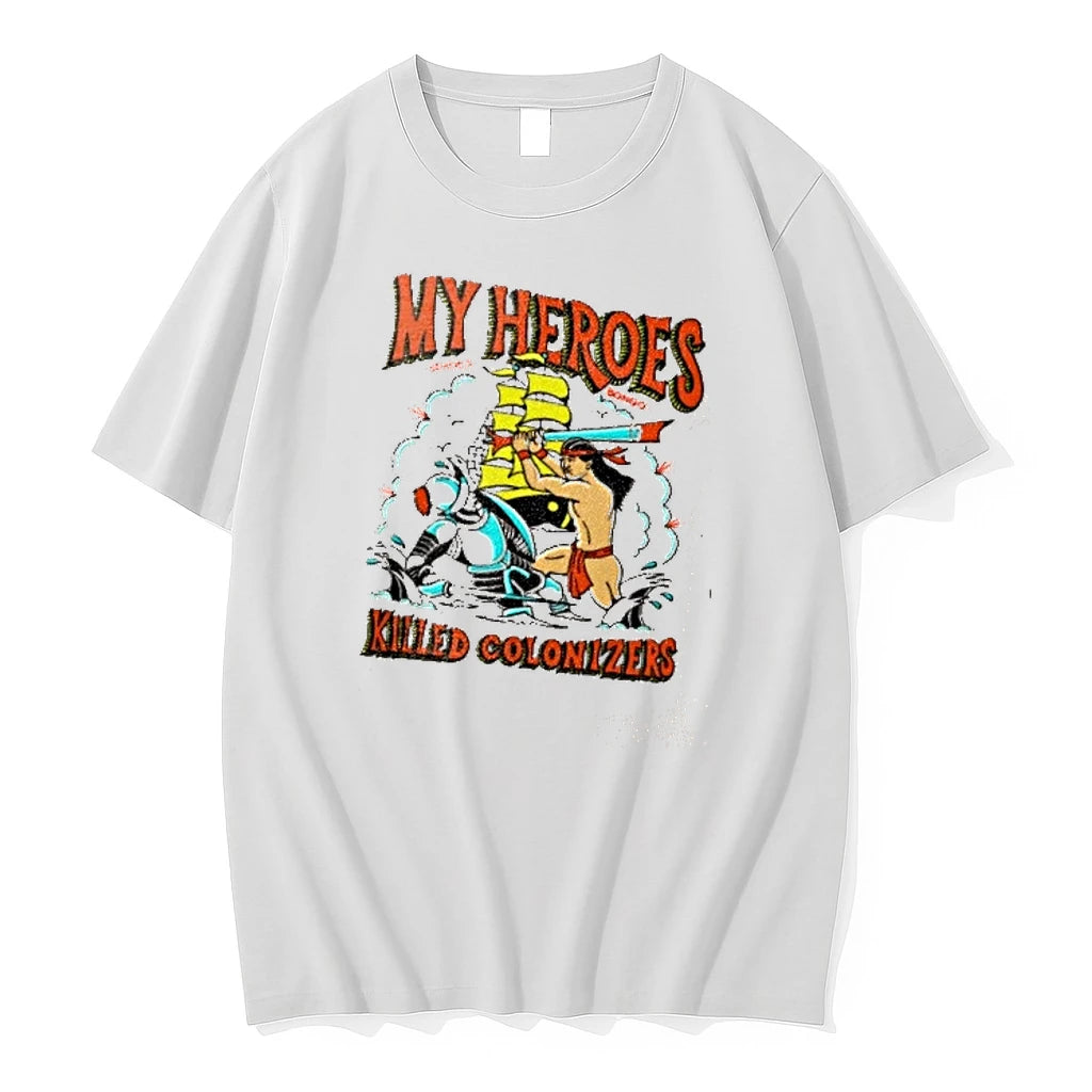 My Heroes Ghost Bongo Killed Colonizers Tshirts Sweater