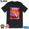 Bam Adebayo 83 Points Miami Vice Style Red Muscle Car T Shirt