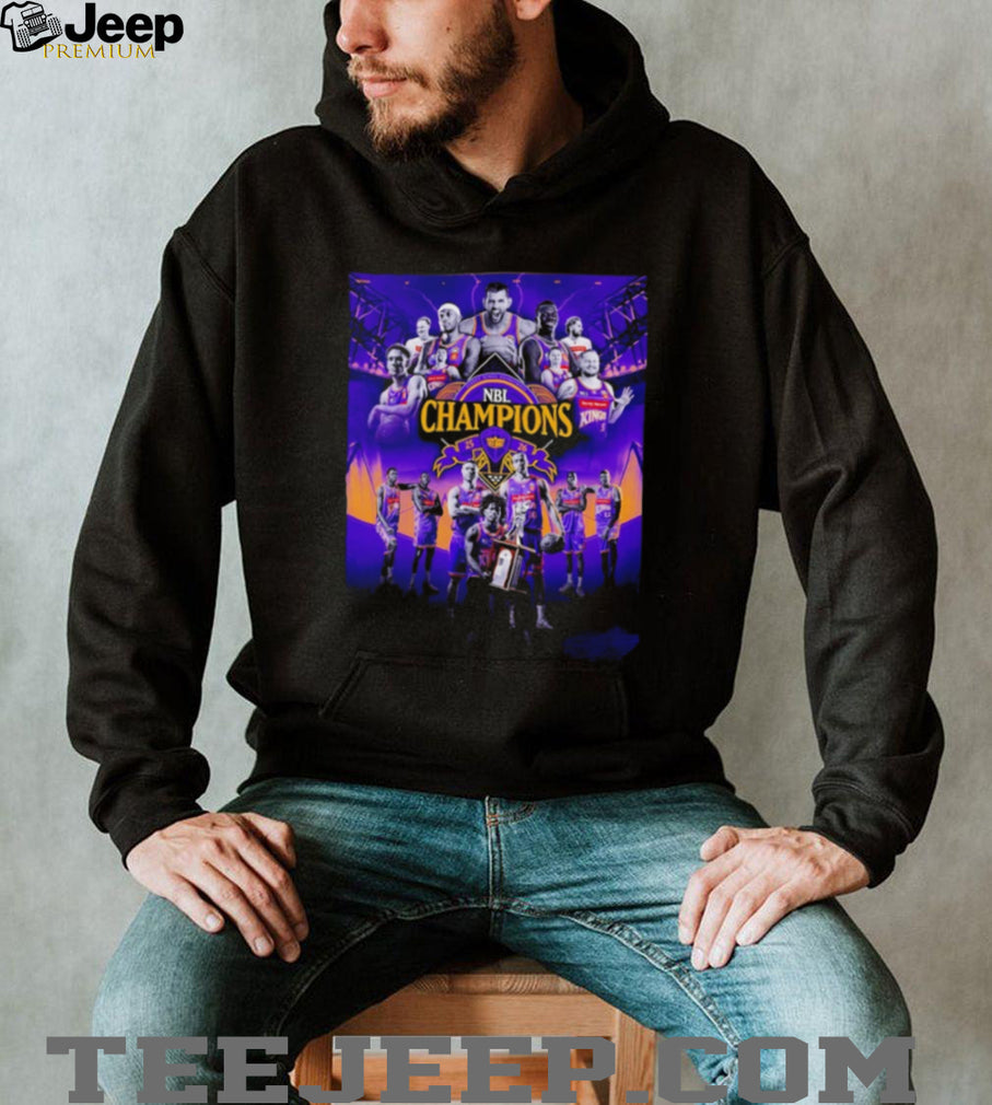 NBL Champions 2025 26 Sydney Kings Basketball Team Poster Graphic T Shirt
