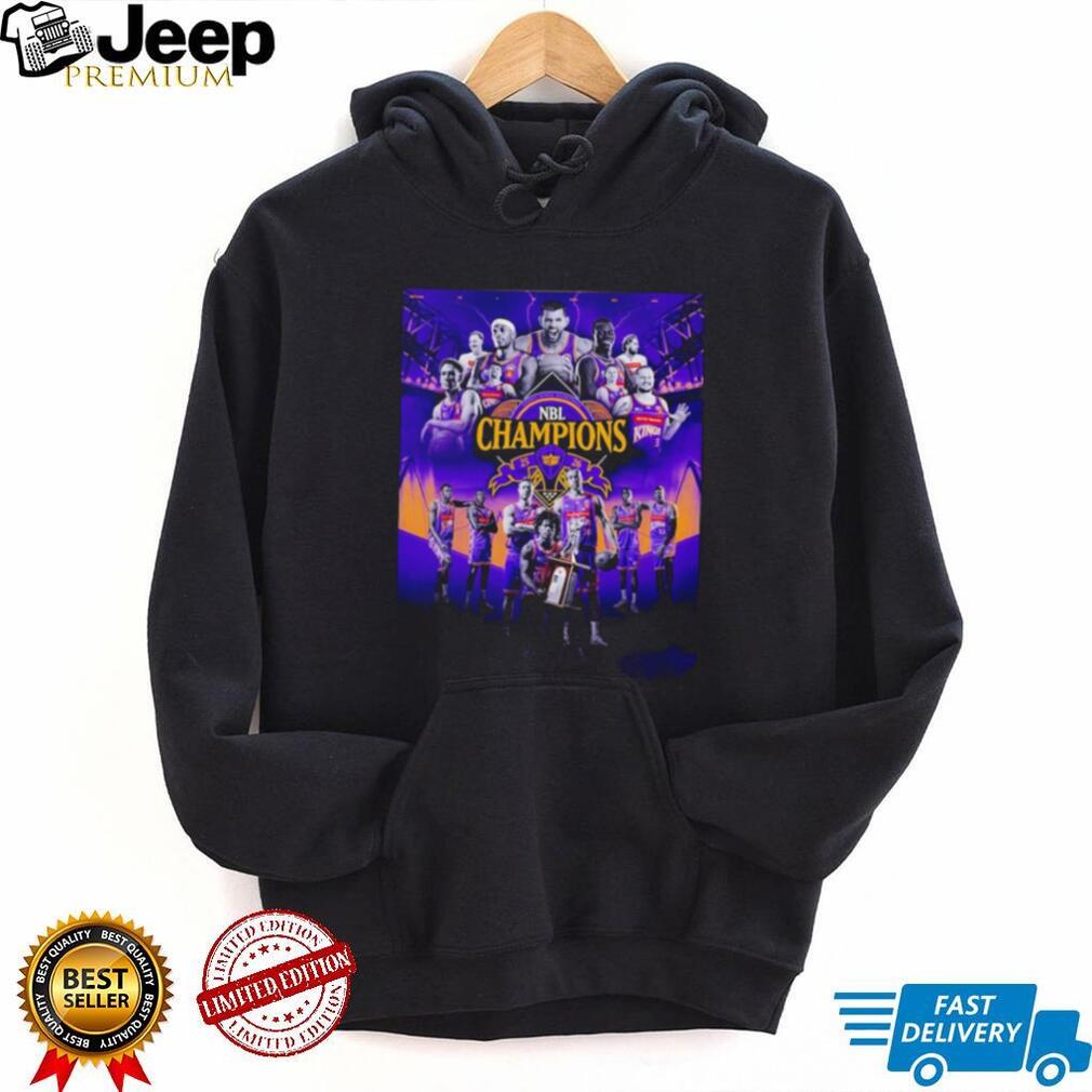 NBL Champions 2025 26 Sydney Kings Basketball Team Poster Graphic T Shirt