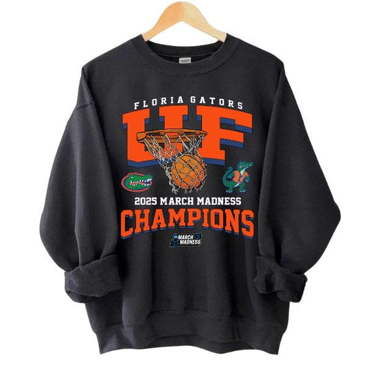 NCAA Champions 2025 Florida Gators T-shirt & Sweatshirt, March Madness champions 2025 Florida, Florida Gators Basketball...