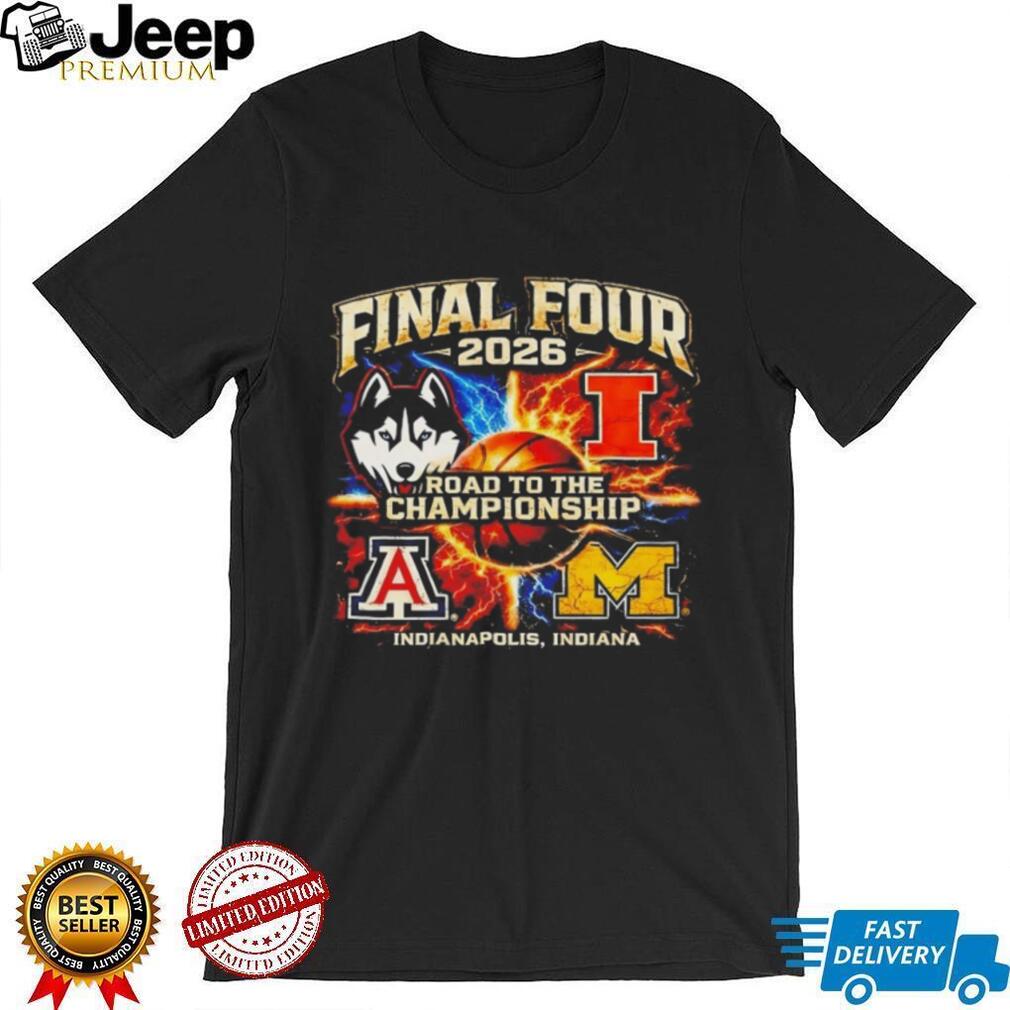 NCAA Final Four 2026 Indianapolis Road To The Championship T Shirt