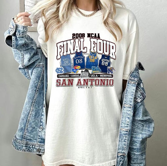 NCAA Final Four T-Shirt, sport fan, basketball fan, gift for him wompwompmrcomershirt