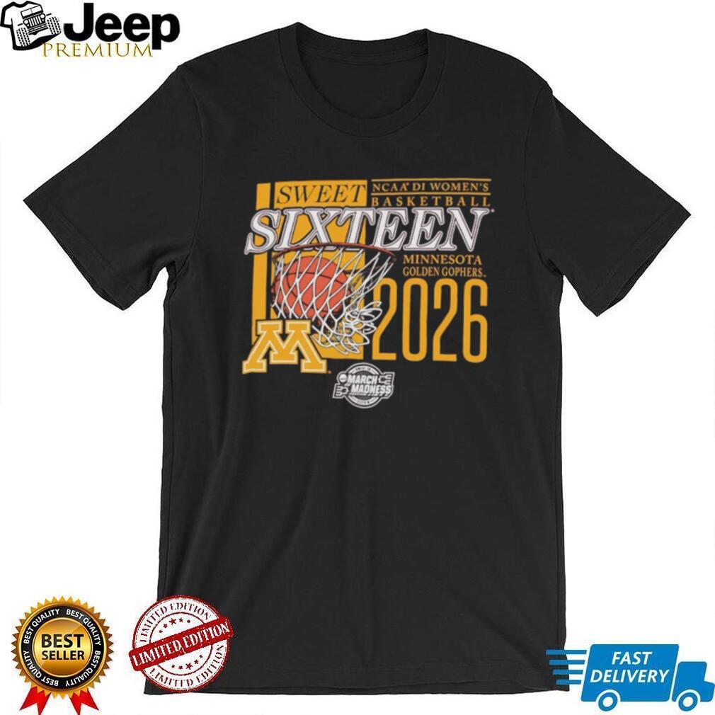 NCAA Women’s Basketball Sweet SixT shirtn 2026 Minnesota Golden Gophers T shirt