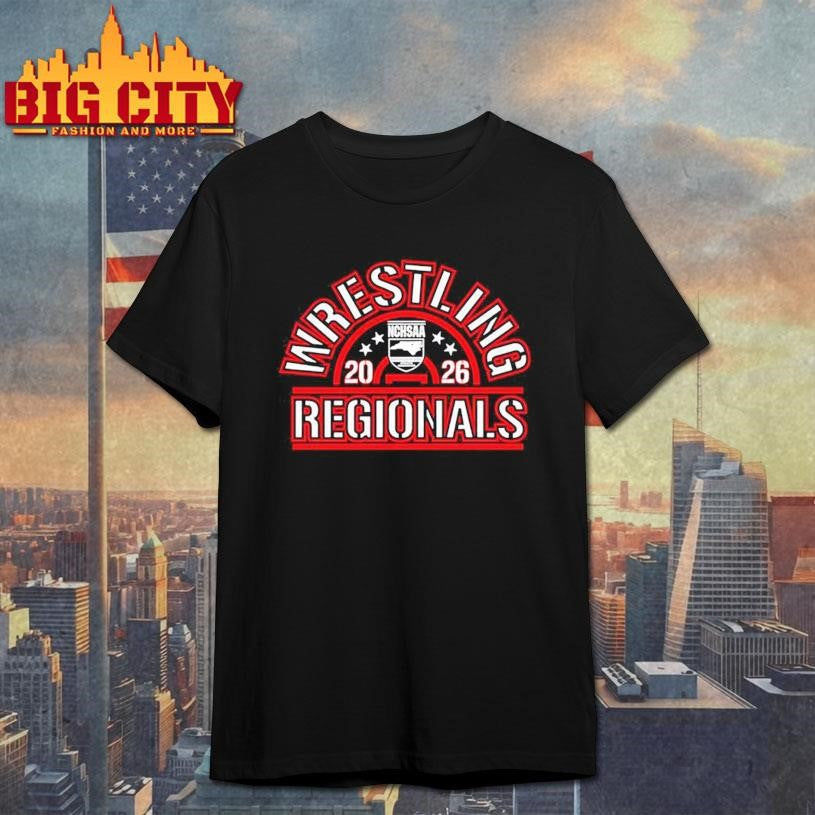 NCHSAA Wrestling Regionals 2026 logo Shirt
