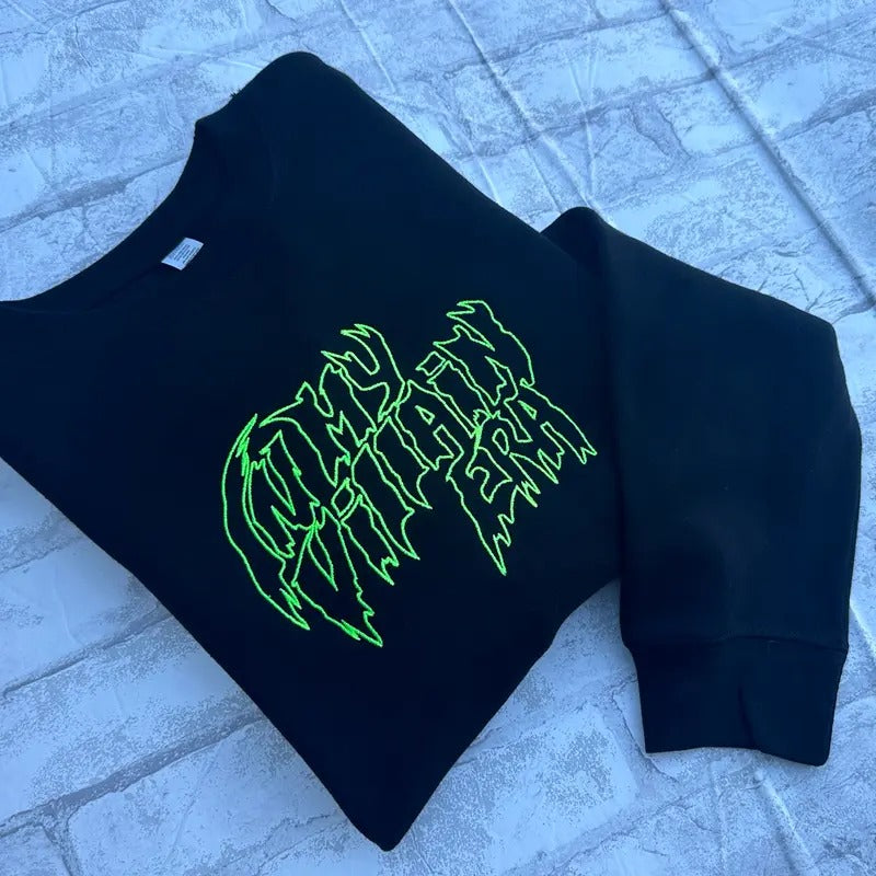 NEW In My Villain Era TM Embroidered Crewneck Sweatshirt Menswear Stylish T-Shirts, Hoodie | WearSparks.com