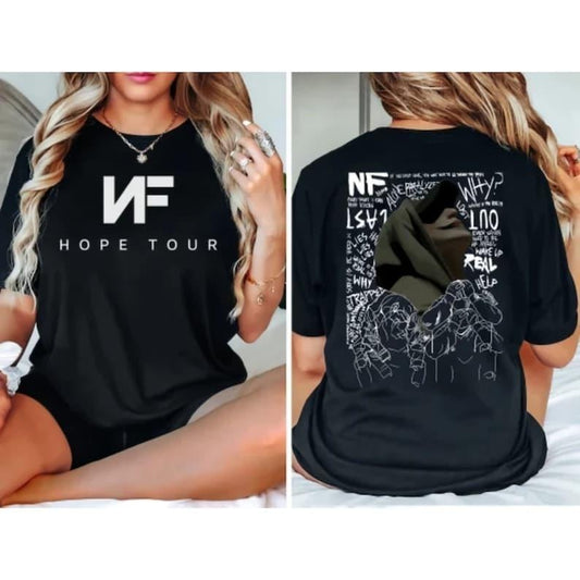 NF Hope Concert 2024 Sweatshirt, Nf Rapper Shirt, 2024 Tour Hoodie, Fan Gifts