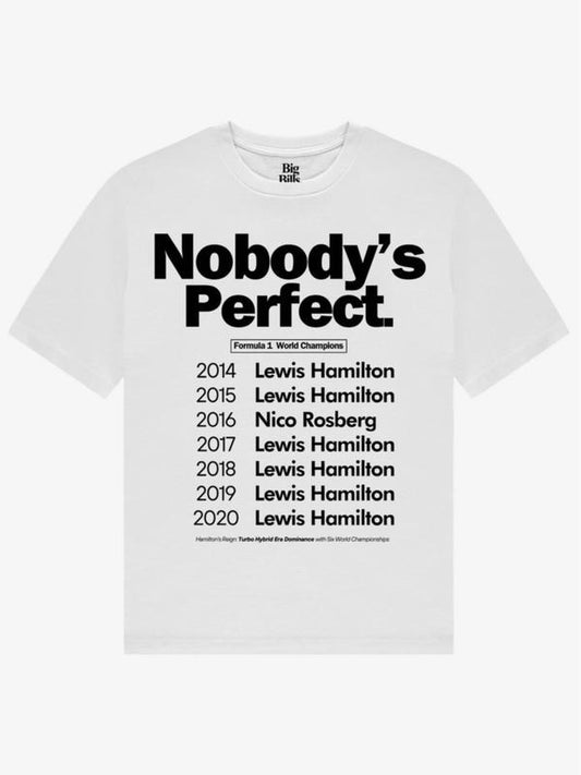 NOBODY'S PERFECT Vintage Graphic T-shirt, T-shirt for men & Women, Graphic Tee, Womenswear Cotton Top Shortsleeve