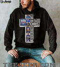 NY Giants 100 Seasons Legends Signatures I Can Do All Things Through Christ T Shirt